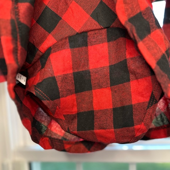 NWT buffalo print baby girl dress with built in diaper cover. - Picture 5 of 7